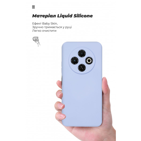 Фото - Чехол для смартфона Armorstandart ICON for Tecno Spark 30C 4G (kl5) Camera cover Lavender (ARM81206)