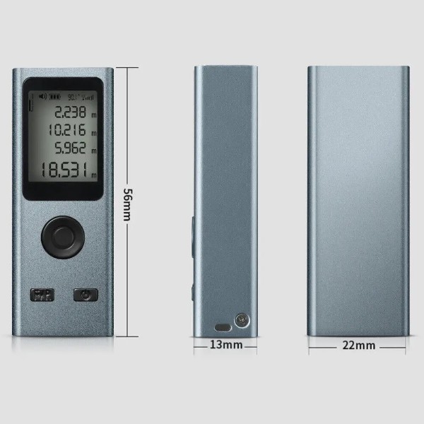 Фото - Вимірювач відстані лазерний INSPIRE KS-710025 Silver