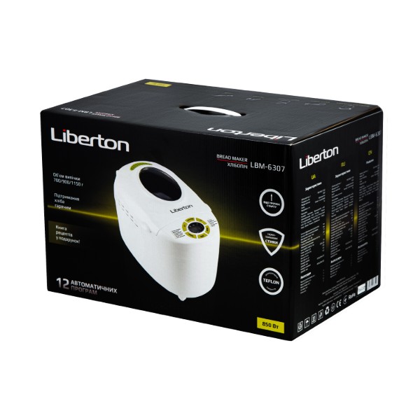 Фото - Хлібопічка Liberton LBM-6307