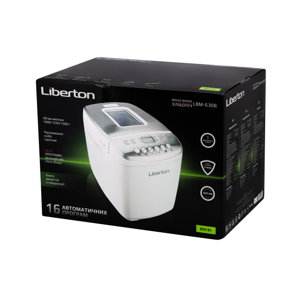 Фото - Хлібопічка Liberton LBM-6308