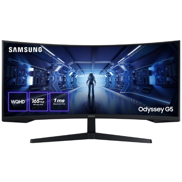 Фото - Монітор ігровий Samsung Odyssey G5 (LC34G55TWWIXCI/UA) Фото - Монітор ігровий Samsung Odyssey G5 (LC34G55TWWIXCI/UA)