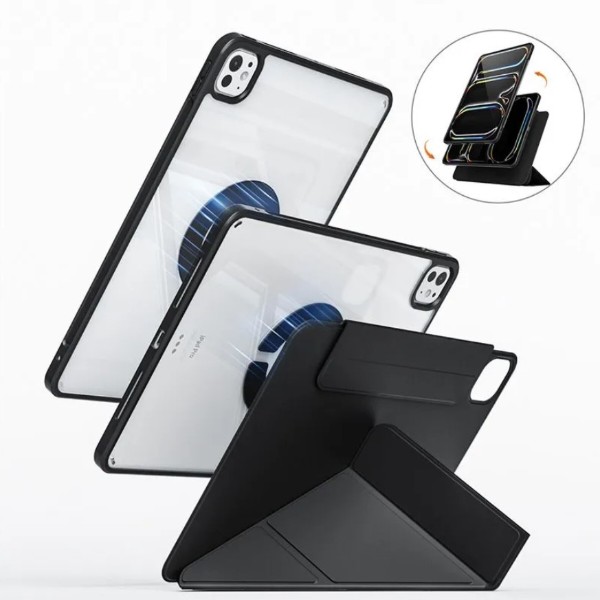 Фото - Чехол для планшета BeCover Ultra Slim Origami Flex с креплением Apple iPad Pro 11" M4 2024 Black (712977)