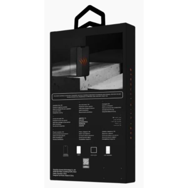 Фото - Захисне скло для смартфону Proove DLC iPhone 17 Pro black (PGDLCI17P001)