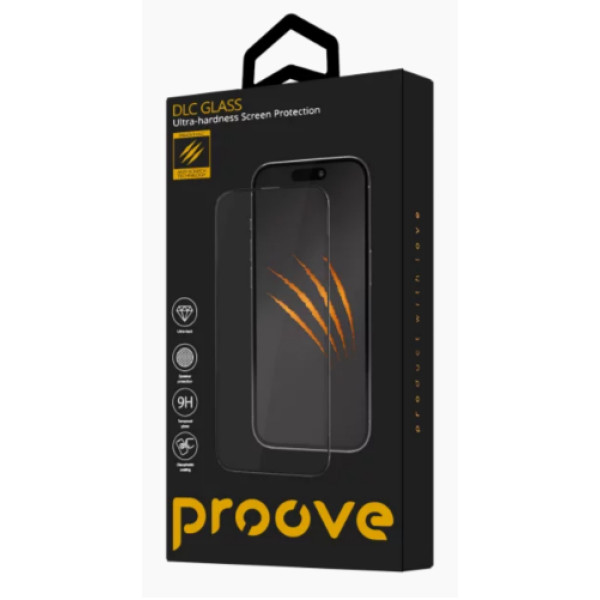 Фото - Захисне скло для смартфону Proove DLC iPhone 17 Pro black (PGDLCI17P001)