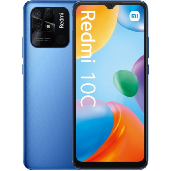 Фото - Смартфон Xiaomi Redmi 10C 4/128Gb Ocean Blue