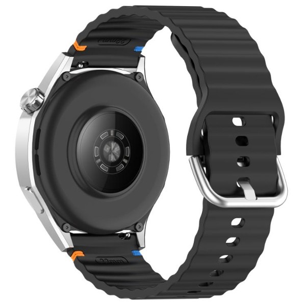 Фото - Ремешок для смарт-часов BeCover Ribbed Tape (22mm) for Xiaomi Watch 2 Pro / S4 / S3 / S1 Pro / S1 / S1 Active Black (714293)