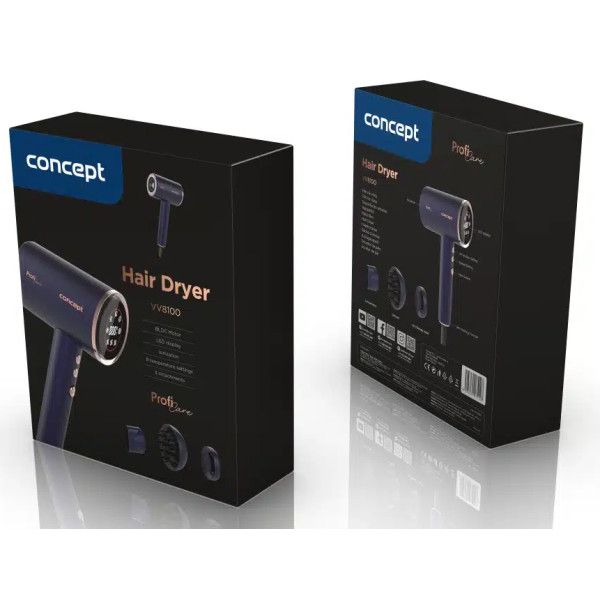 Фото - Фен Concept BLDC PROFI Care VV8100