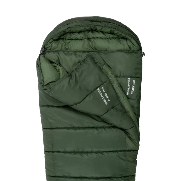 Фото - Спальний мішок Highlander Phoenix Spark Olive Green Left (SB242-OG)