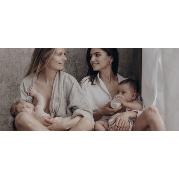 Фото - Середній потік соска дитяча силіконова Lovi динамічна Mammafeel 6+ каша 1 шт. (18/735)