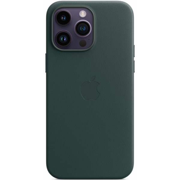 Фото - Чехол для смартфона Apple iPhone 14 Pro Max Leather Case with MagSafe - Forest Green (MPPN3)