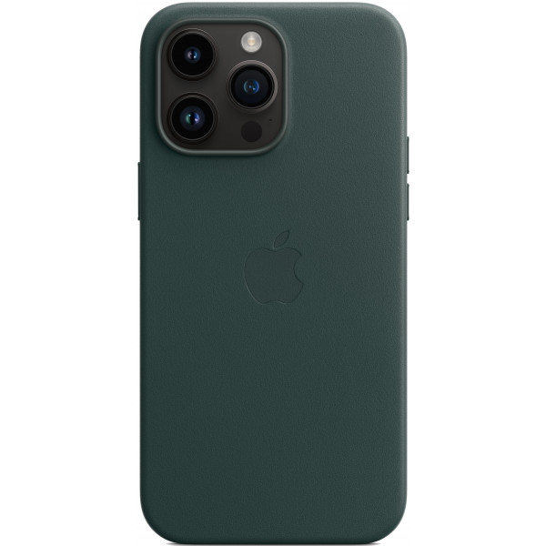 Фото - Чехол для смартфона Apple iPhone 14 Pro Max Leather Case with MagSafe - Forest Green (MPPN3)