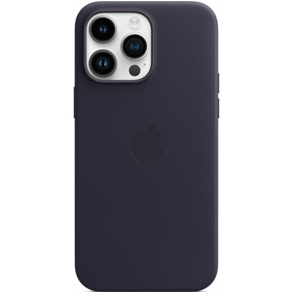 Фото - Чехол для смартфона Apple iPhone 14 Pro Max Leather Case with MagSafe - Ink (MPPP3)