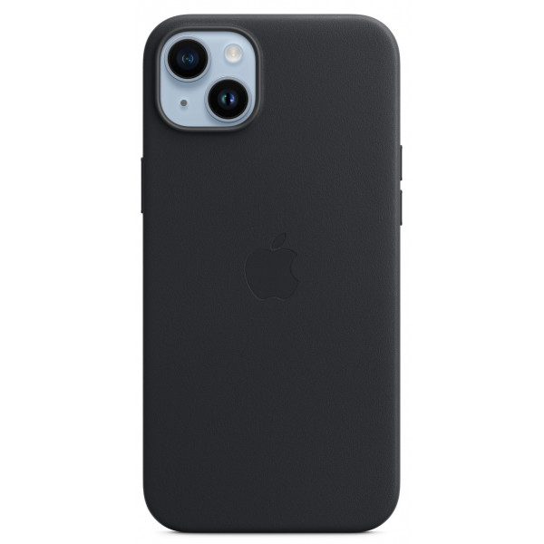 Фото - Чехол для смартфона Apple iPhone 14 Plus Leather Case with MagSafe - Midnight (MPP93)
