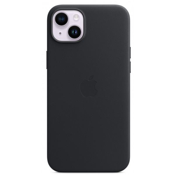 Фото - Чехол для смартфона Apple iPhone 14 Plus Leather Case with MagSafe - Midnight (MPP93)