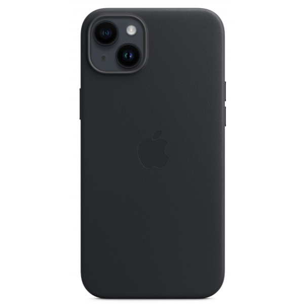 Фото - Чехол для смартфона Apple iPhone 14 Plus Leather Case with MagSafe - Midnight (MPP93)