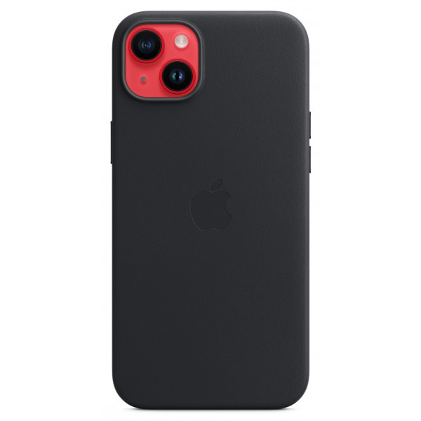Фото - Чехол для смартфона Apple iPhone 14 Plus Leather Case with MagSafe - Midnight (MPP93)