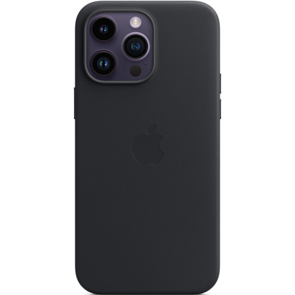 Фото - Чехол для смартфона Apple iPhone 14 Pro Max Leather Case with MagSafe - Midnight (MPPM3)