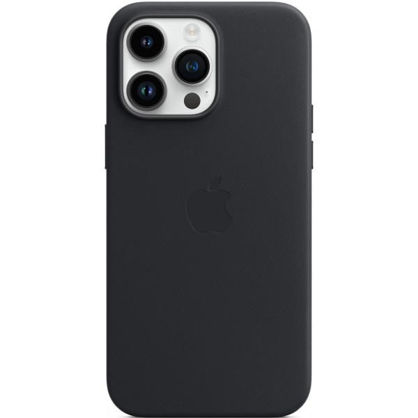 Фото - Чехол для смартфона Apple iPhone 14 Pro Max Leather Case with MagSafe - Midnight (MPPM3)