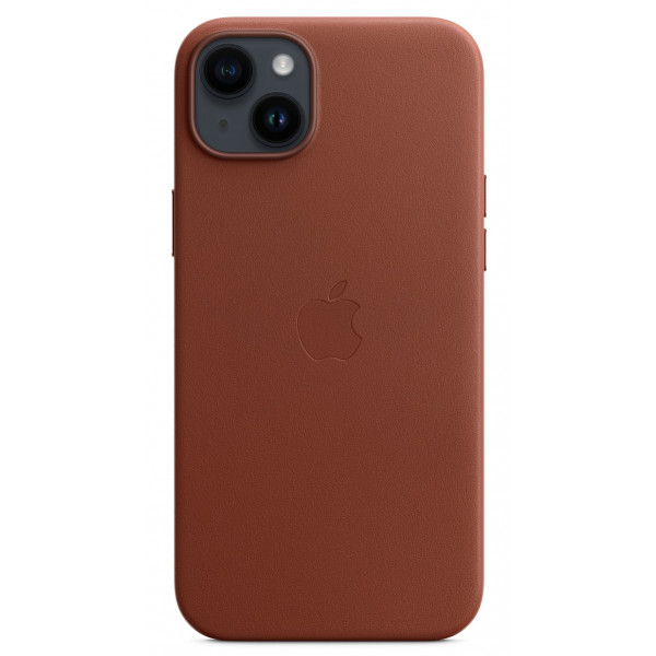 Фото - Чехол для смартфона Apple iPhone 14 Plus Leather Case with MagSafe - Umber (MPPD3)
