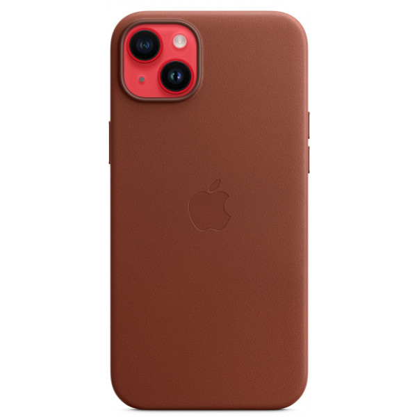 Фото - Чехол для смартфона Apple iPhone 14 Plus Leather Case with MagSafe - Umber (MPPD3)