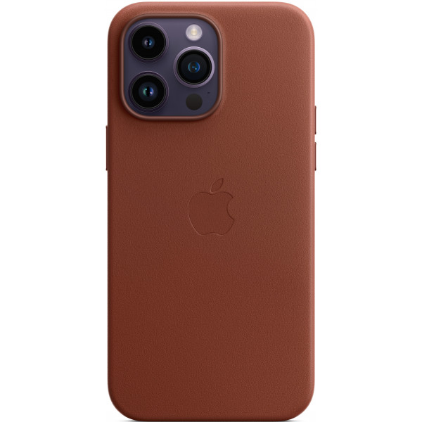 Фото - Чехол для смартфона Apple iPhone 14 Pro Max Leather Case with MagSafe - Umber (MPPQ3)