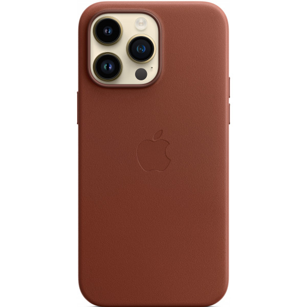 Фото - Чехол для смартфона Apple iPhone 14 Pro Max Leather Case with MagSafe - Umber (MPPQ3)