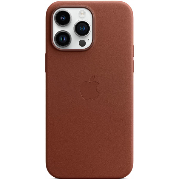 Фото - Чехол для смартфона Apple iPhone 14 Pro Max Leather Case with MagSafe - Umber (MPPQ3)