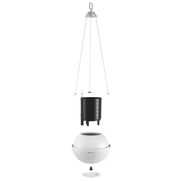 Фото - Вазон Lechuza Bola Color 32 серый (16864)