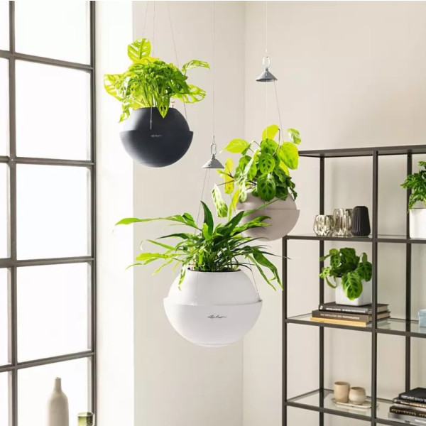 Фото - Вазон Lechuza Bola Color 32 серый (16864)