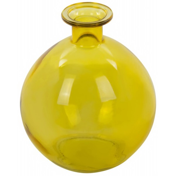 Фото - Ваза Lefard Bottle желтая h15 d13 см (821-003)
