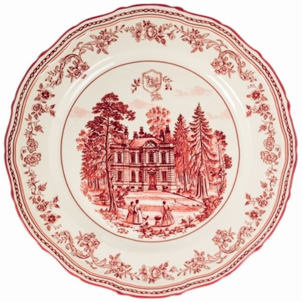 Фото - Тарілка обідня Lefard Red Castle 19 см (359-494)