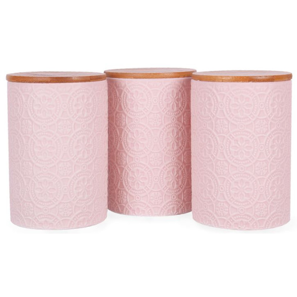 Фото - Набір ємностей для сипучих Lefard 10х10х15 см (940-213)