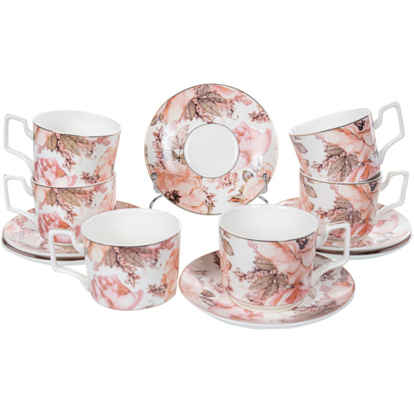 Фото - Набір чашок Lefard 12 пр. 200 мл (975-064)