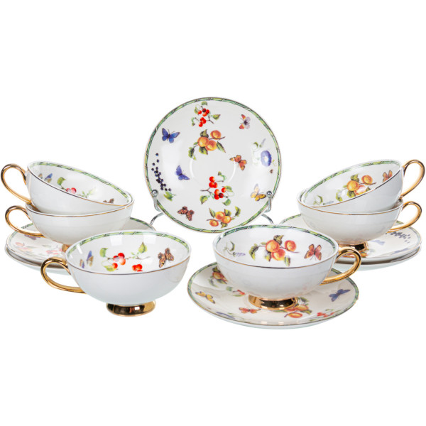 Фото - Набір чашок Lefard 12 пр. 200 мл (975-071)