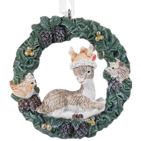 Фото - Декор New Year Lefard Сказочный олень 8 см (192-188)