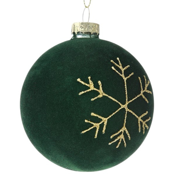 Фото - Набор ёлочных игрушек Lefard 6 шт. зеленый 8 см (681-071)