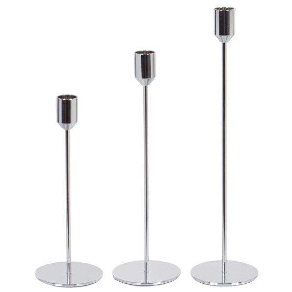 Фото - Набір свічників Lefard 3 шт. 12 см, 17 см, 22 см (811-092)