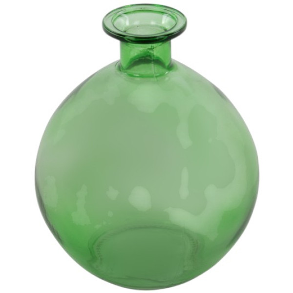 Фото - Ваза Lefard Bottle зелена h15 d13 см (821-005)