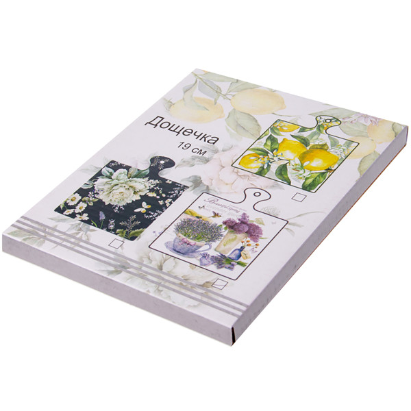 Фото - Дошка для сервірування Lefard Флёр 19 см (858-0085)