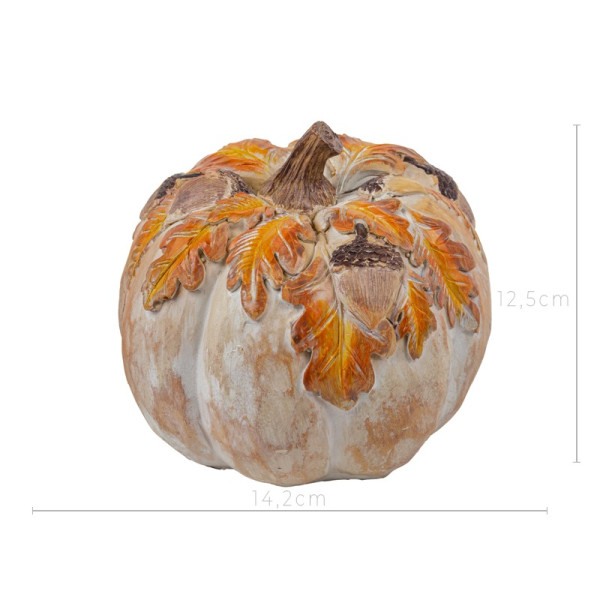 Фото - Декор Halloween Lefard Тыква 14.2х14.2х12.5 см (919-390)