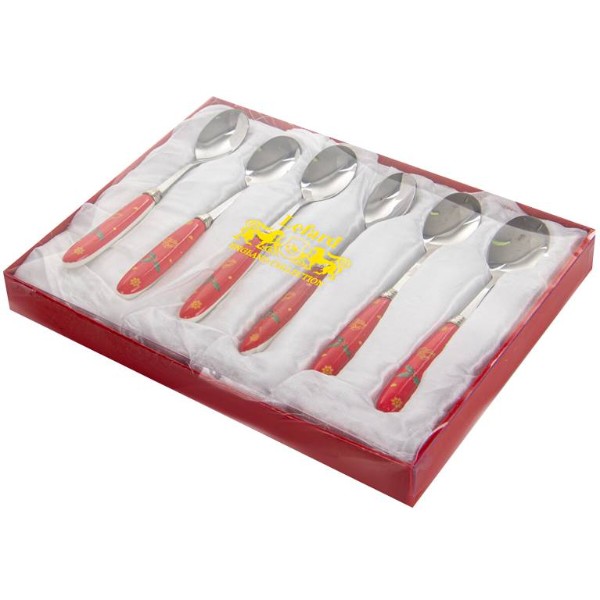 Фото - Набор чайных ложек Lefard Christmas delight 6шт 12 см (985-135)