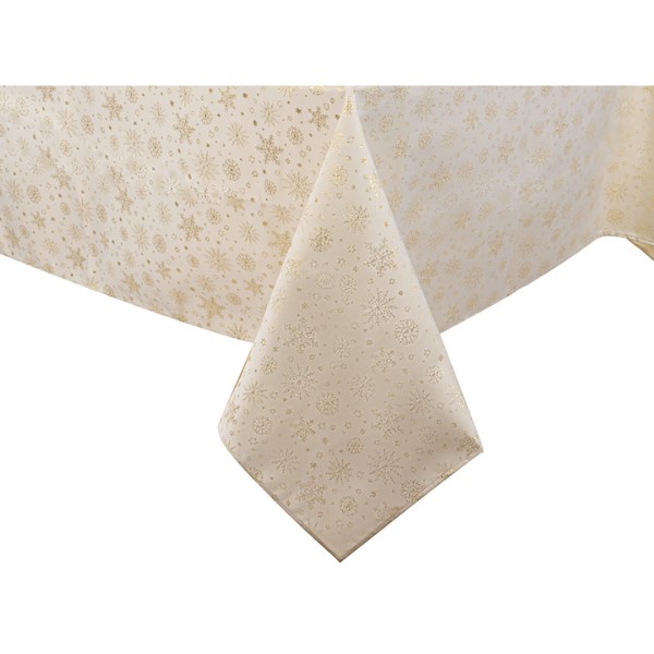Фото - Скатерть прямоугольная Lefard тефлоновая Copo lurex teflon orо 160х180 см (715-352)
