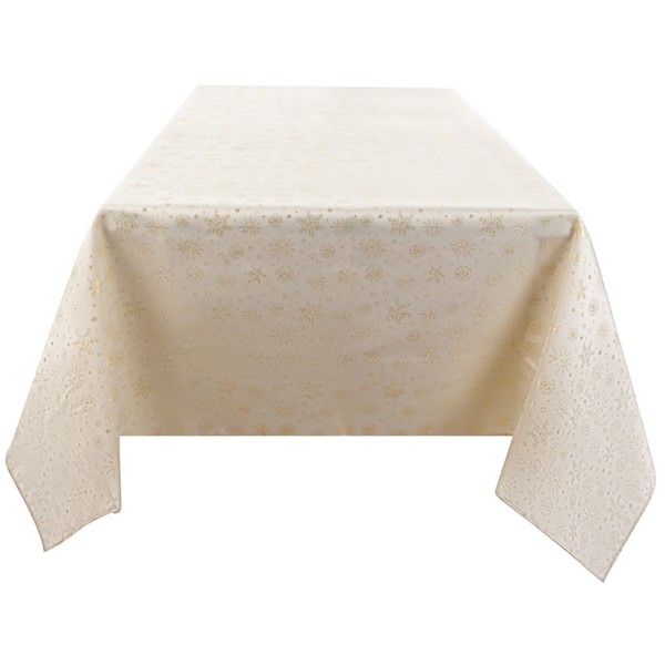 Фото - Скатерть прямоугольная Lefard тефлоновая Copo lurex teflon orо 160х180 см (715-352)