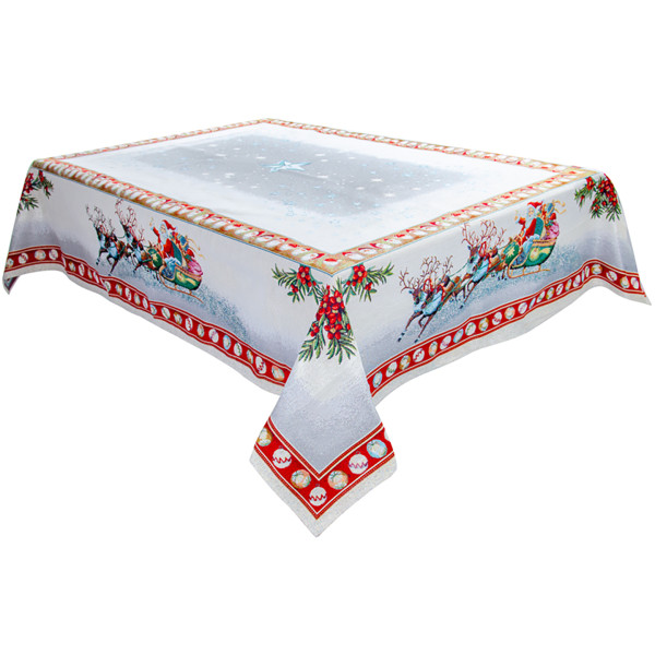 Фото - Скатертина прямокутна Lefard гобеленова Estrellas 140x180 см (716-175)