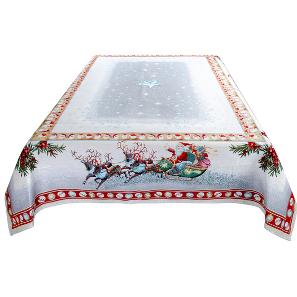 Фото - Скатертина прямокутна Lefard гобеленова Estrellas 140x180 см (716-175)