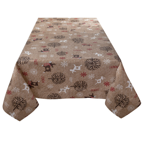 Фото - Скатерть квадратная Lefard FROZEN 140х140 см (715-393)