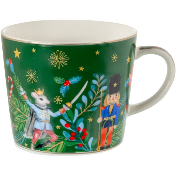 Фото - Набір чашок Lefard Green Christmas 4 пр. 250 мл (922-098)