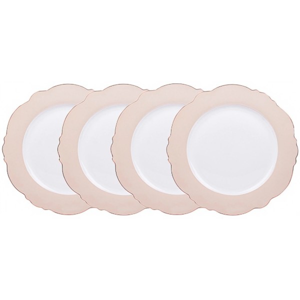 Фото - Набор тарелок Lefard Hanna Beige 4 шт. (922-144)