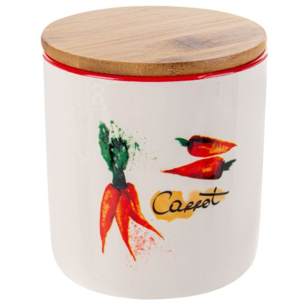 Фото - Ємність для сипучих Lefard Hot vegetables 450 мл 10x11 см (940-291-1)