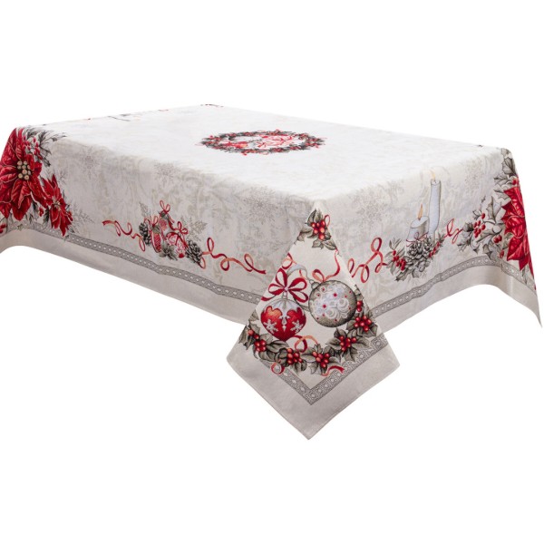 Фото - Скатерть прямоугольная Lefard kris lurex 100х100 см (732-311)